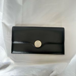 Hermès 1994 Logo Plate Envelope Clutch